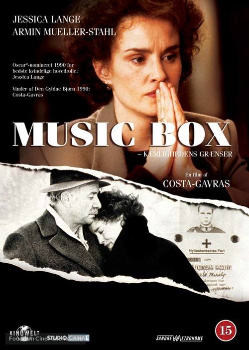 Music Box - Danish DVD movie cover
