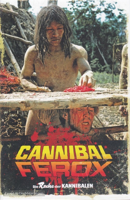 Cannibal ferox - Austrian Blu-Ray movie cover