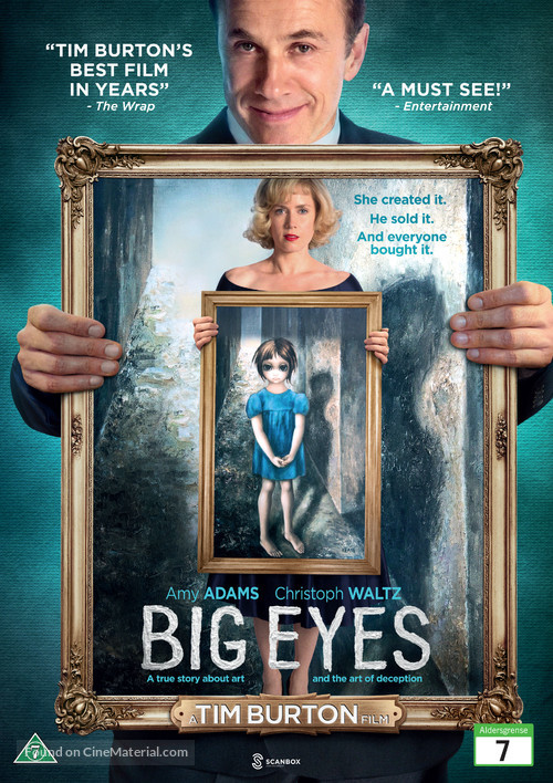 Big Eyes - Danish DVD movie cover