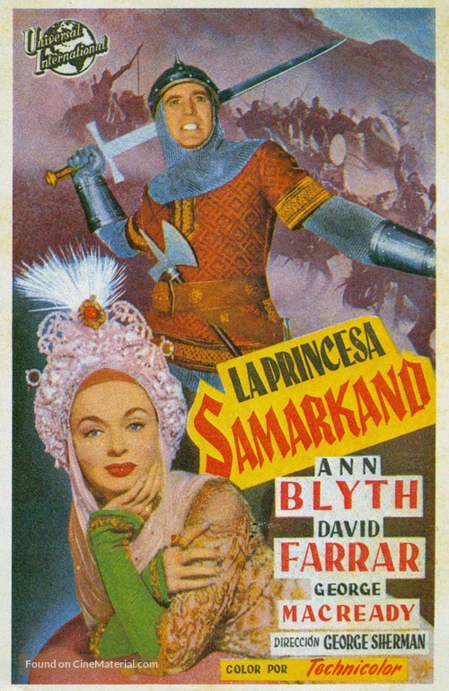 The Golden Horde - Spanish Movie Poster