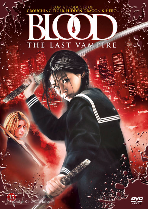 Blood: The Last Vampire - Danish DVD movie cover