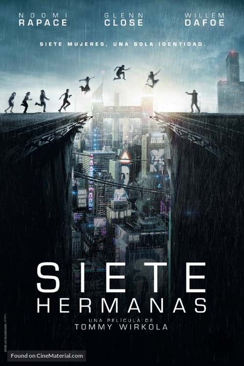 What Happened to Monday - Spanish Movie Poster