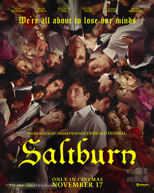 Saltburn - British Movie Poster