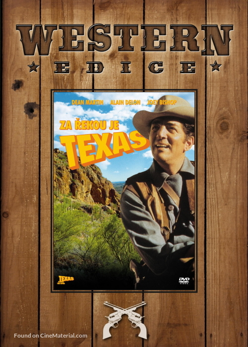 Texas Across the River - Czech DVD movie cover