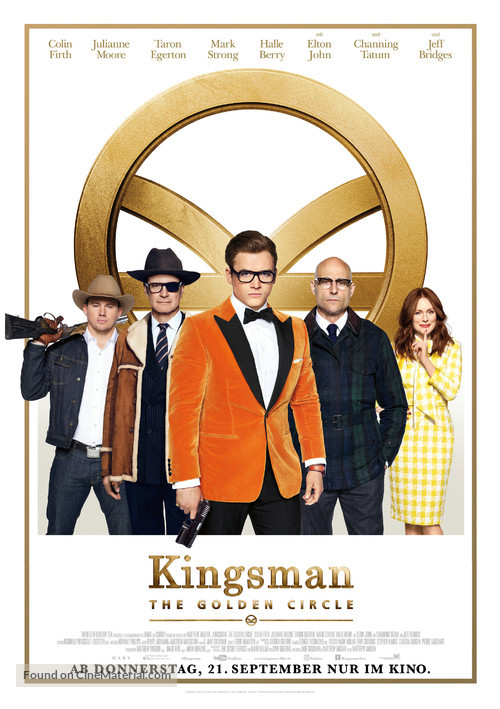 Kingsman: The Golden Circle - Austrian Movie Poster