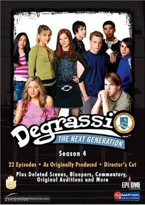 &quot;Degrassi: The Next Generation&quot; - Canadian DVD movie cover