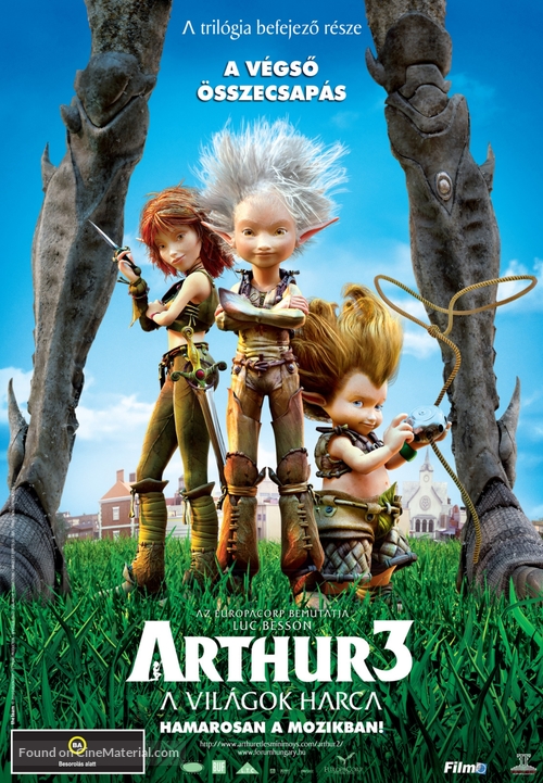 Arthur et la guerre des deux mondes - Hungarian Movie Poster