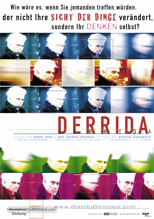 Derrida - German Movie Poster