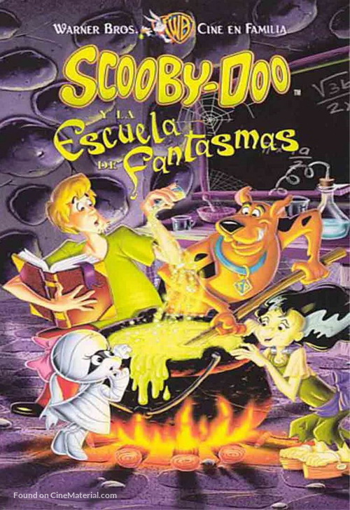 Scooby-Doo and the Ghoul School - Spanish DVD movie cover