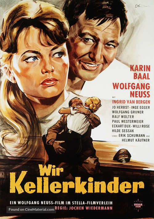 Wir Kellerkinder - German Movie Poster