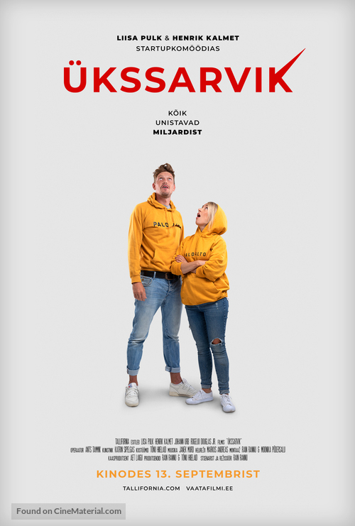 Chasing Unicorns - Estonian Movie Poster