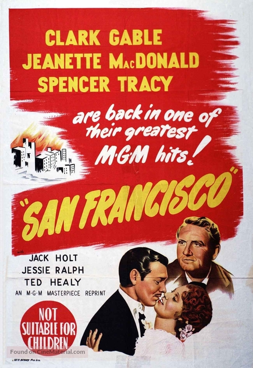 San Francisco - Australian Movie Poster