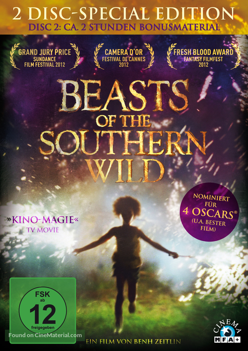 Beasts of the Southern Wild - German DVD movie cover