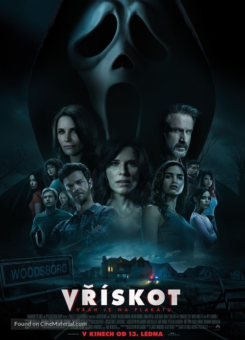 Scream - Czech Movie Poster