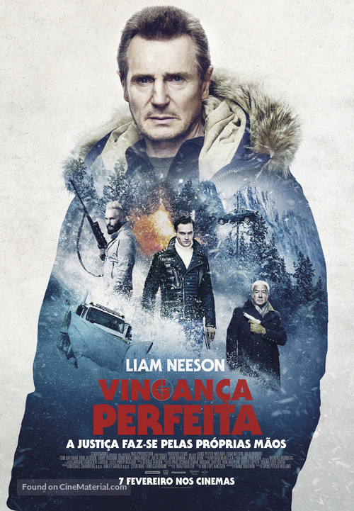 Cold Pursuit - Portuguese Movie Poster