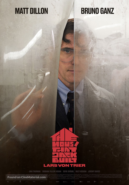 The House That Jack Built - Swedish Movie Poster
