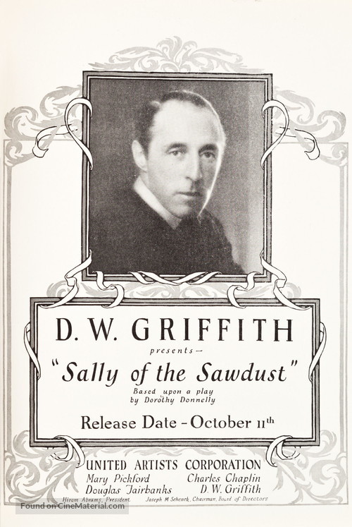 Sally of the Sawdust - poster