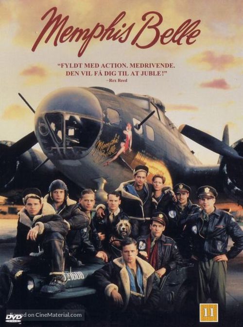 Memphis Belle - Danish DVD movie cover