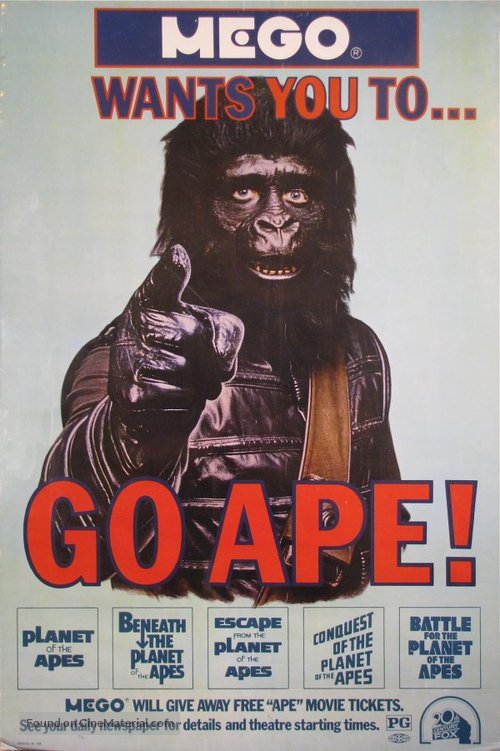 Planet of the Apes - Movie Poster