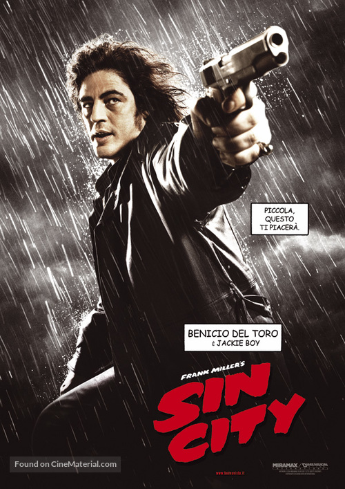 Sin City - Italian Movie Poster