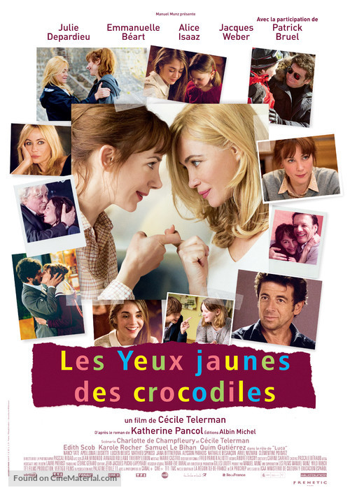 Les yeux jaunes des crocodiles - Swiss Movie Poster