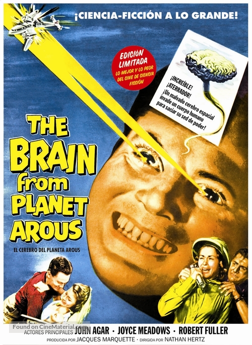 The Brain from Planet Arous - Spanish Movie Poster