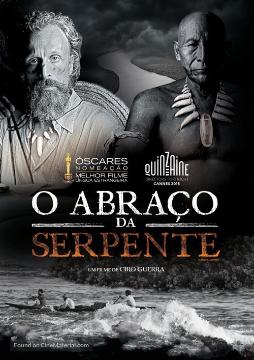 El abrazo de la serpiente - Portuguese Movie Poster
