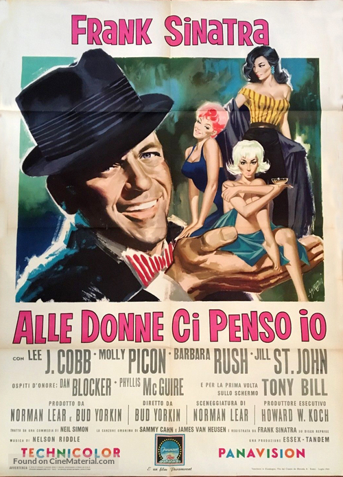 Come Blow Your Horn - Italian Movie Poster