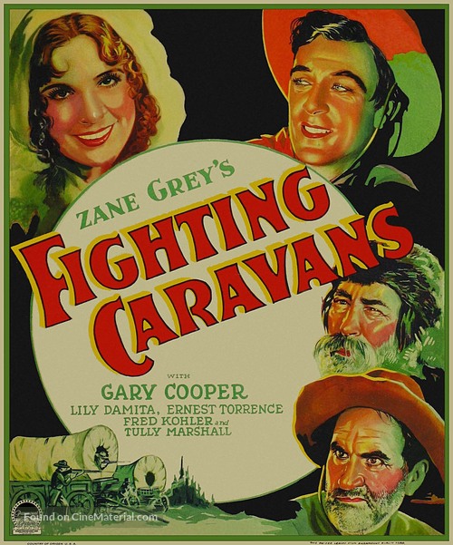Fighting Caravans - Movie Poster