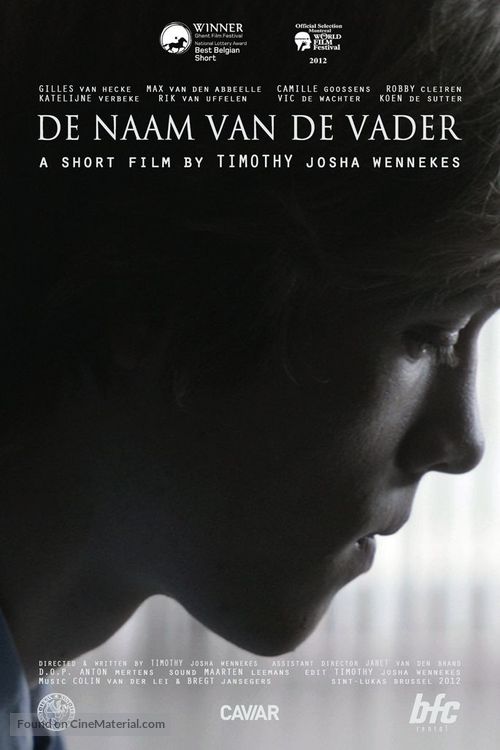 De Naam van de Vader - Belgian Movie Poster