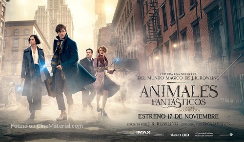 Fantastic Beasts and Where to Find Them - Argentinian Movie Poster