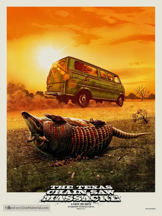 The Texas Chain Saw Massacre - Re-release movie poster