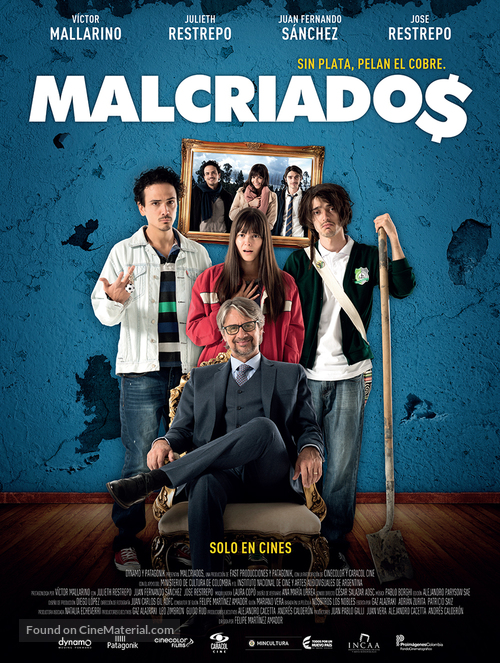 Malcriados - Colombian Movie Poster