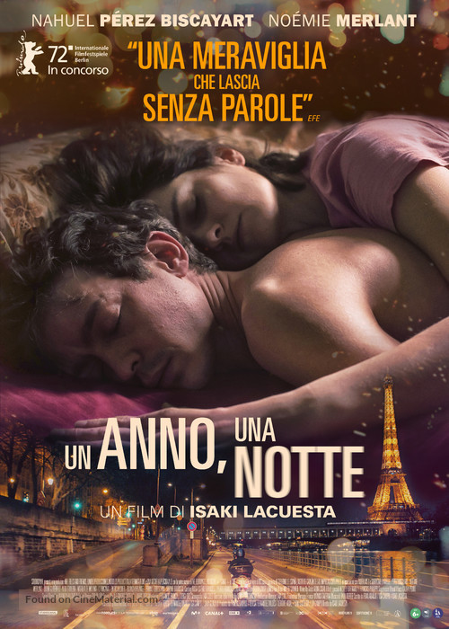 Un a&ntilde;o, una noche - Italian Movie Poster