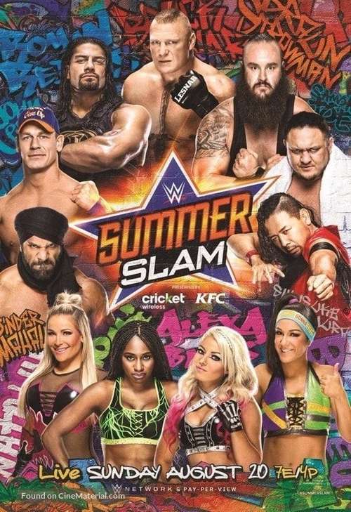 WWE Summerslam - Movie Poster