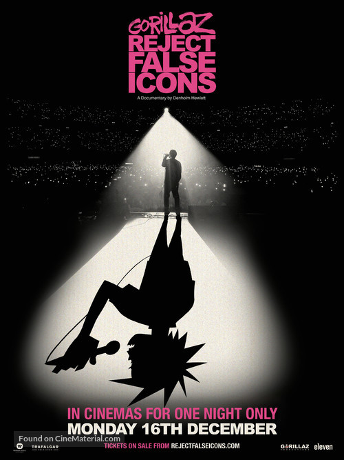 Gorillaz: Reject False Icons - British Movie Poster