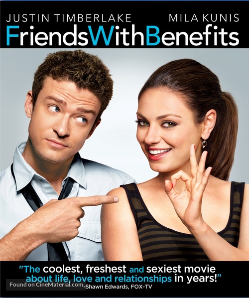 Friends with Benefits - Blu-Ray movie cover