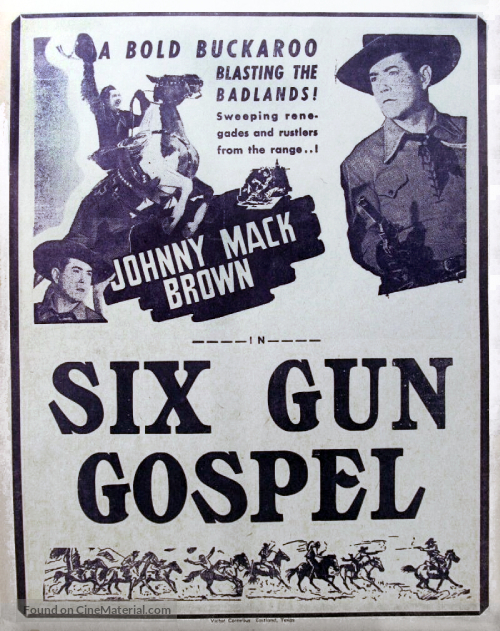 Six Gun Gospel - Movie Poster