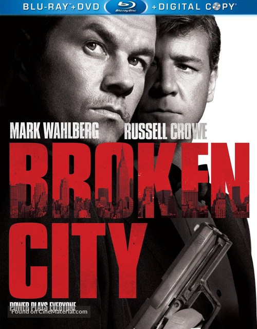 Broken City - Blu-Ray movie cover