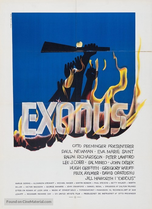 Exodus - Danish Movie Poster