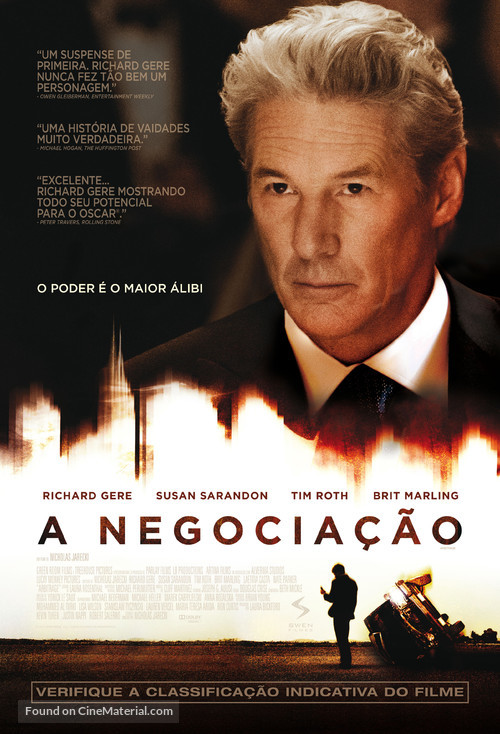 Arbitrage - Brazilian Movie Poster