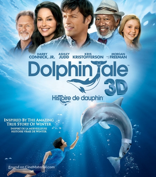 Dolphin Tale - Canadian Blu-Ray movie cover