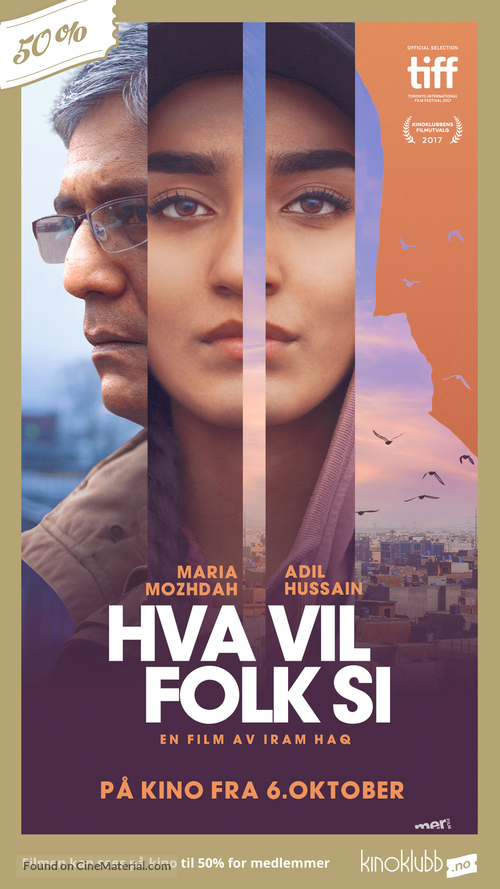 Hva vil folk si - Norwegian Movie Poster