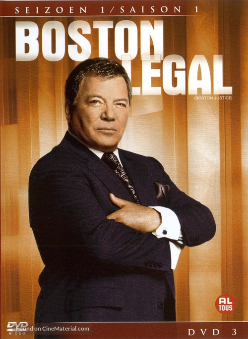 &quot;Boston Legal&quot; - Dutch DVD movie cover