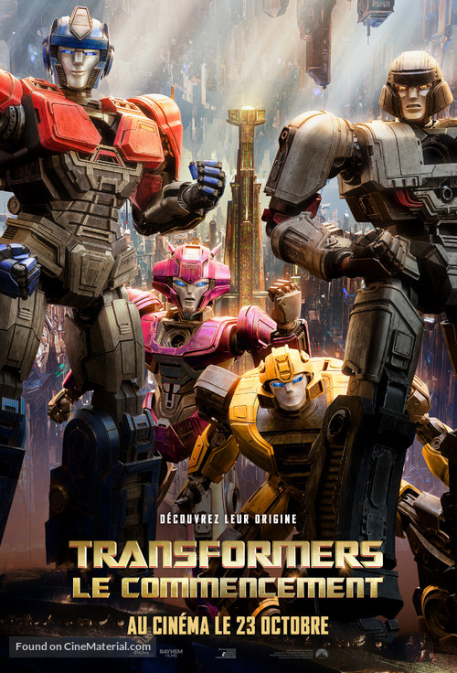 Transformers One - French Movie Poster
