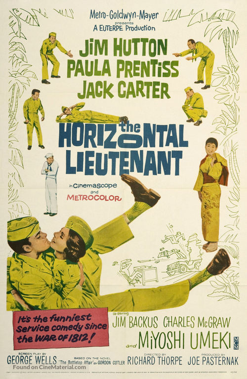 The Horizontal Lieutenant - Movie Poster