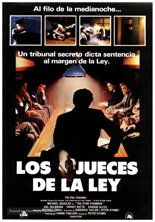 The Star Chamber - Spanish Movie Poster