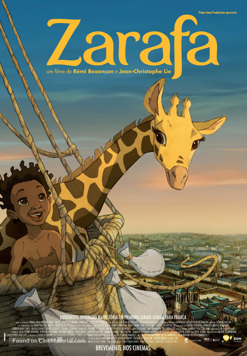 Zarafa - Portuguese Movie Poster