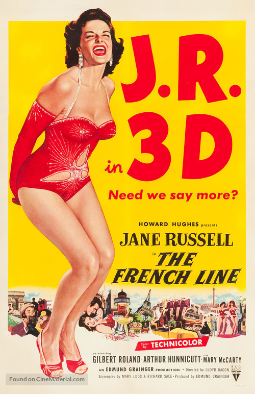 The French Line - Movie Poster