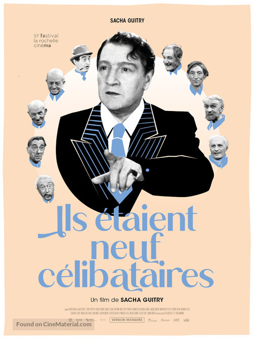 Ils &egrave;taient neuf c&egrave;libataires - French Re-release movie poster